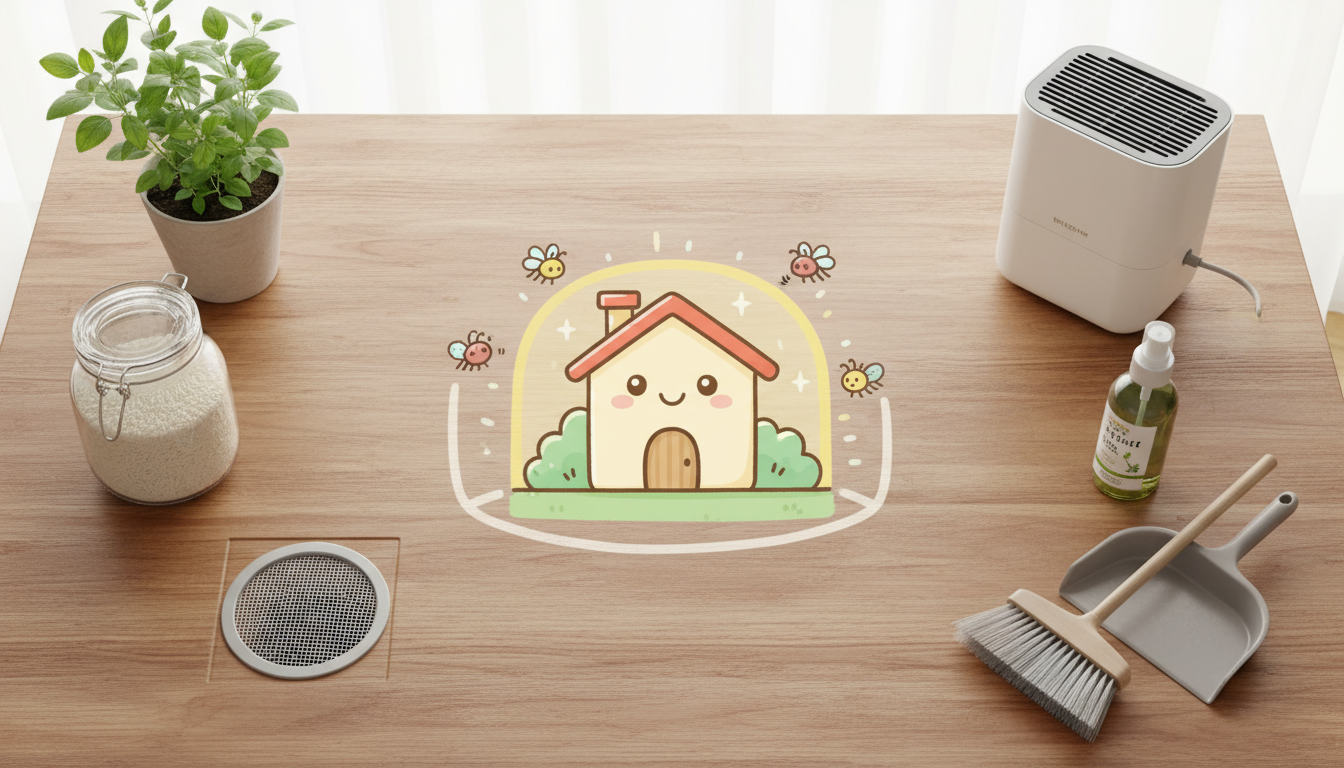 虫を「退治」するよりも「出会わない」環境作りを最優先にしましょう