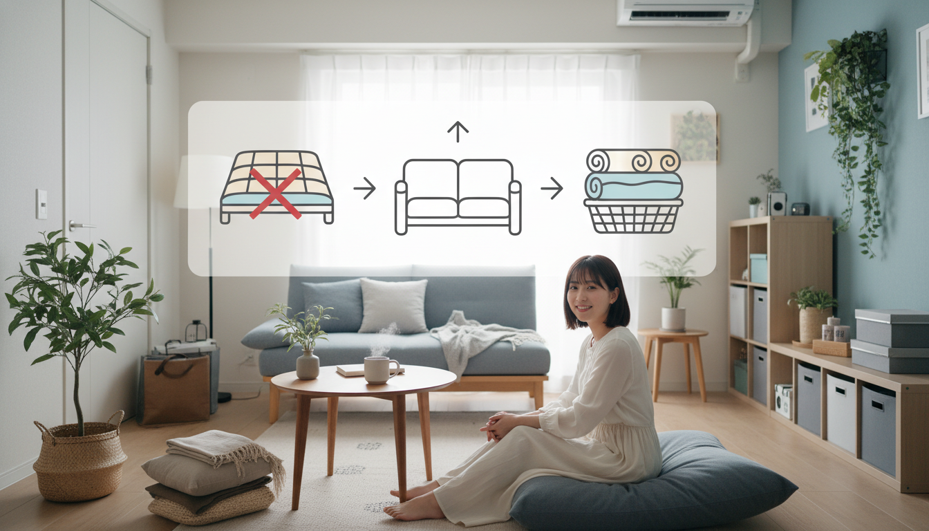なぜ「来客用布団を持たない」選択をする人が増えているのか？
