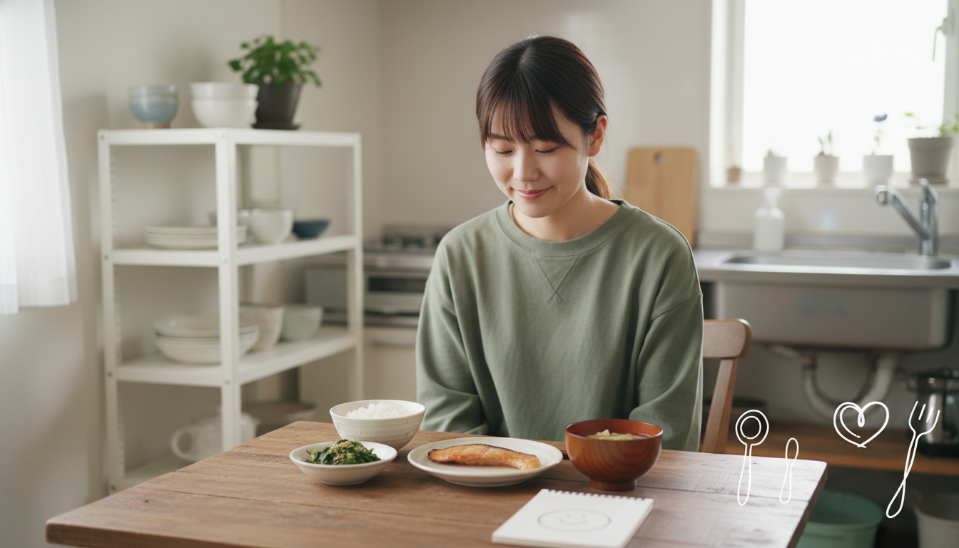 自分なりの「最低ライン」を決めて食事を楽しむことが何より大切です